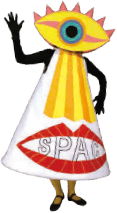 SPAC公式キャラクター「すぱっくん」